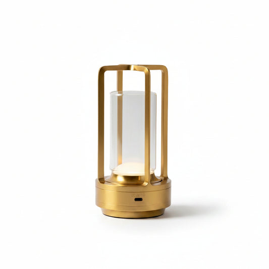 12974 Crystal Lantern Lamp Crystal Lantern Table Lamp 3 Colors Rechargeable Cordless Led Lights For Restaurant  Bedroom Lights (1 Pc)