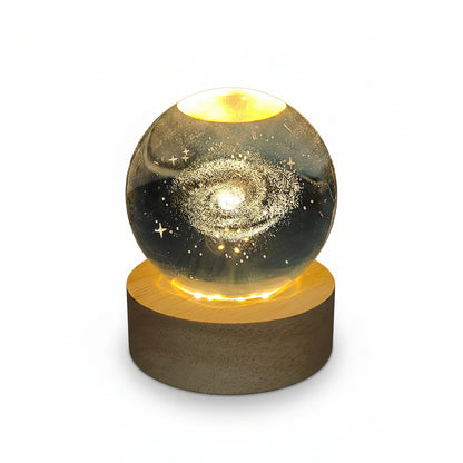 3d Crystal Ball Lamps With Base (1 Pc)