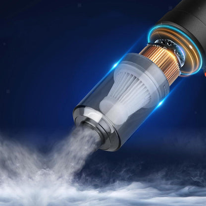 0390 Vacuum Cleaner Dust Collection  2 In 1 Car Vacuum Cleaner High-power Handheld Wireless Vacuum Cleaner Home Car Dual-use Portable Usb Rechargeable Mini Car Vacuum For Vehicle Home And Office
