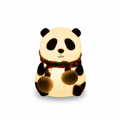 Panda 7-color Led Silicone Touch Lamp (1 Pc)